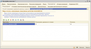 Казначейство в 1С: Консолидации. Контроль лимитов по статьям движения денежных средств с помощью настраиваемого отчета